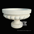 Garden Decorative vintage garden marble flowerpot